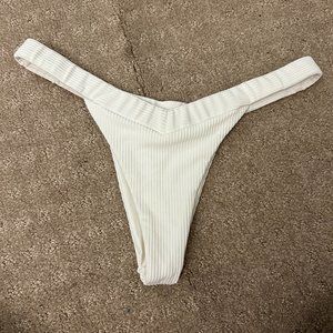Frankies Bikinis Ribbed Georgia Bottoms